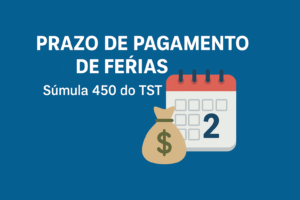 Prazo de pagamento de férias, férias em dobro